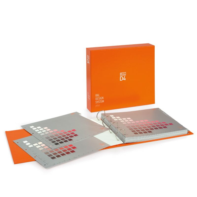 RAL D4 劳尔色彩图集, 包含全部1825个RAL设计系统及颜色